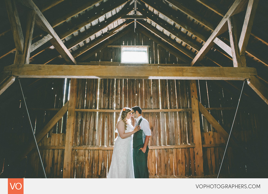 Anna + Matthew – Wedding at Mount Pleasant Farm – photo 17
