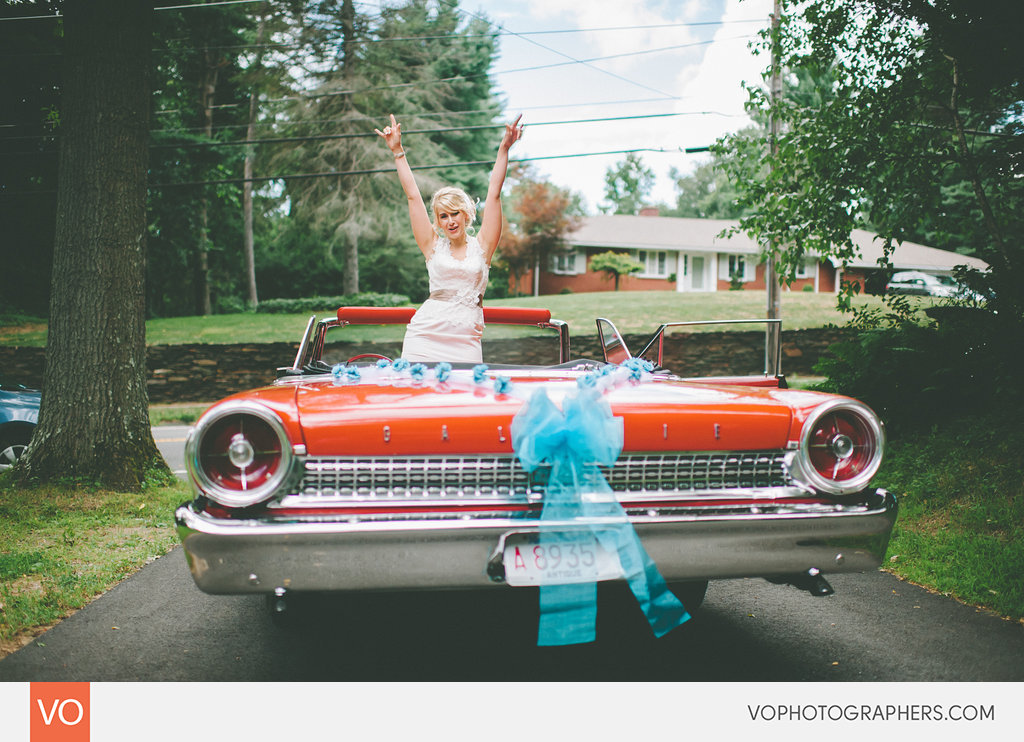 Lis + Tim – Wedding at The Red Barn at Hampshire College – photo 8