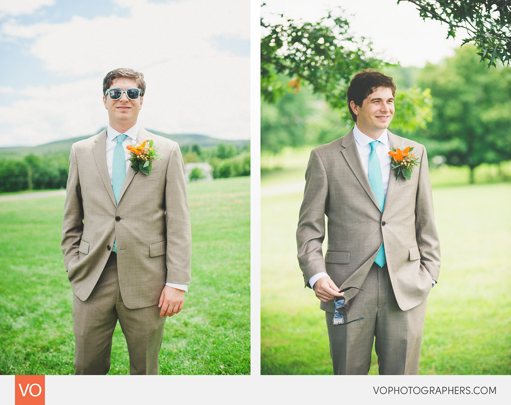Lis + Tim – Wedding at The Red Barn at Hampshire College – photo 11