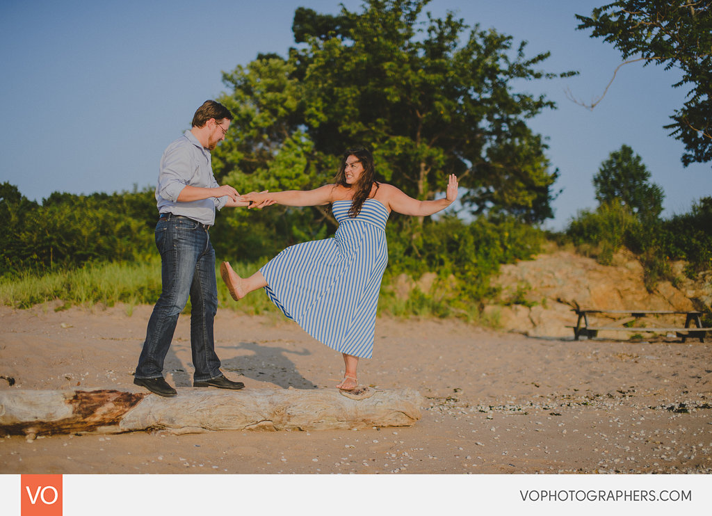 Lighthouse Point Park Engagement – Christina + Jonathan – photo 7