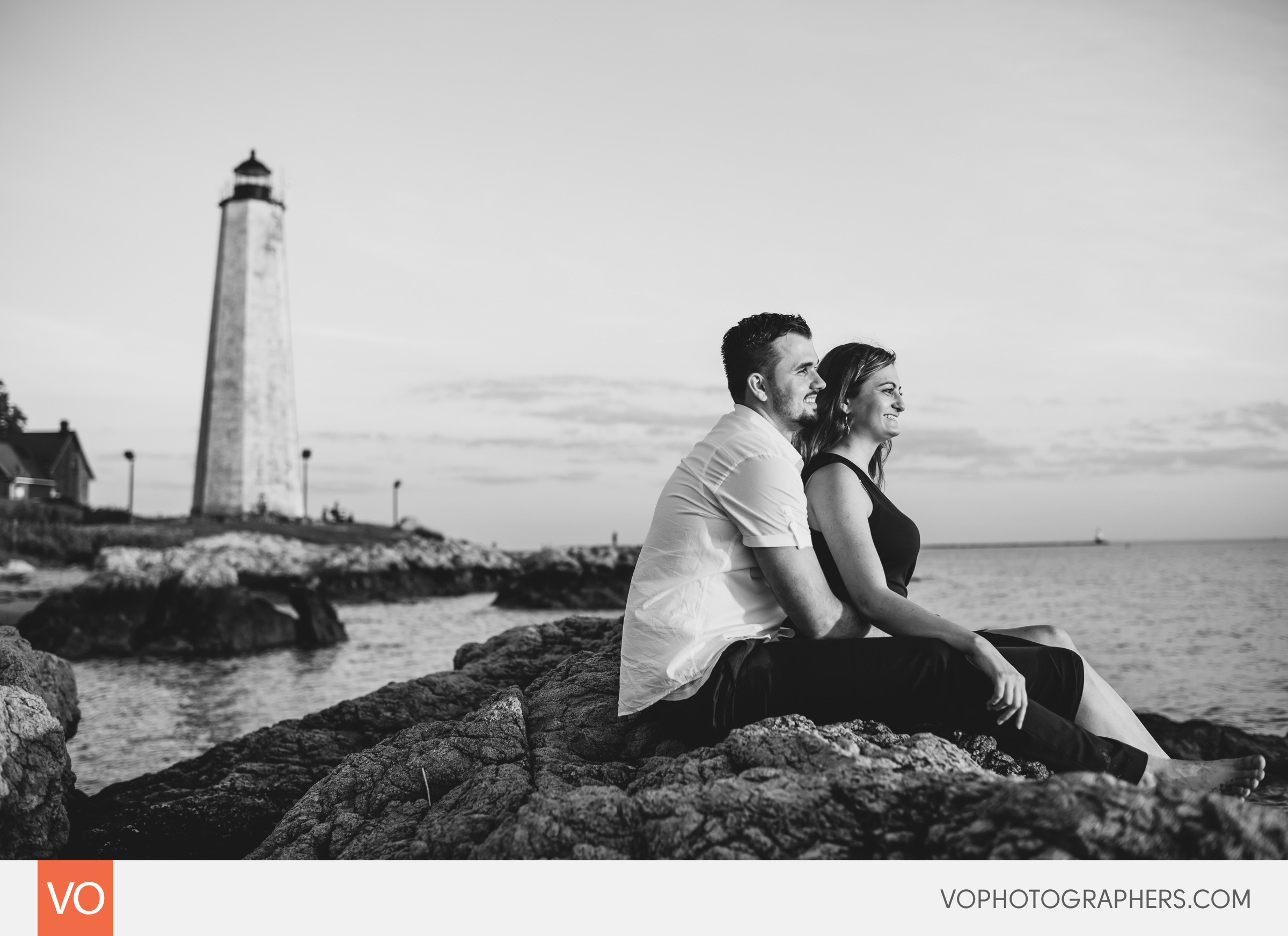 Lighthouse Point Park Engagement – Marzena + Lukasz – photo 13