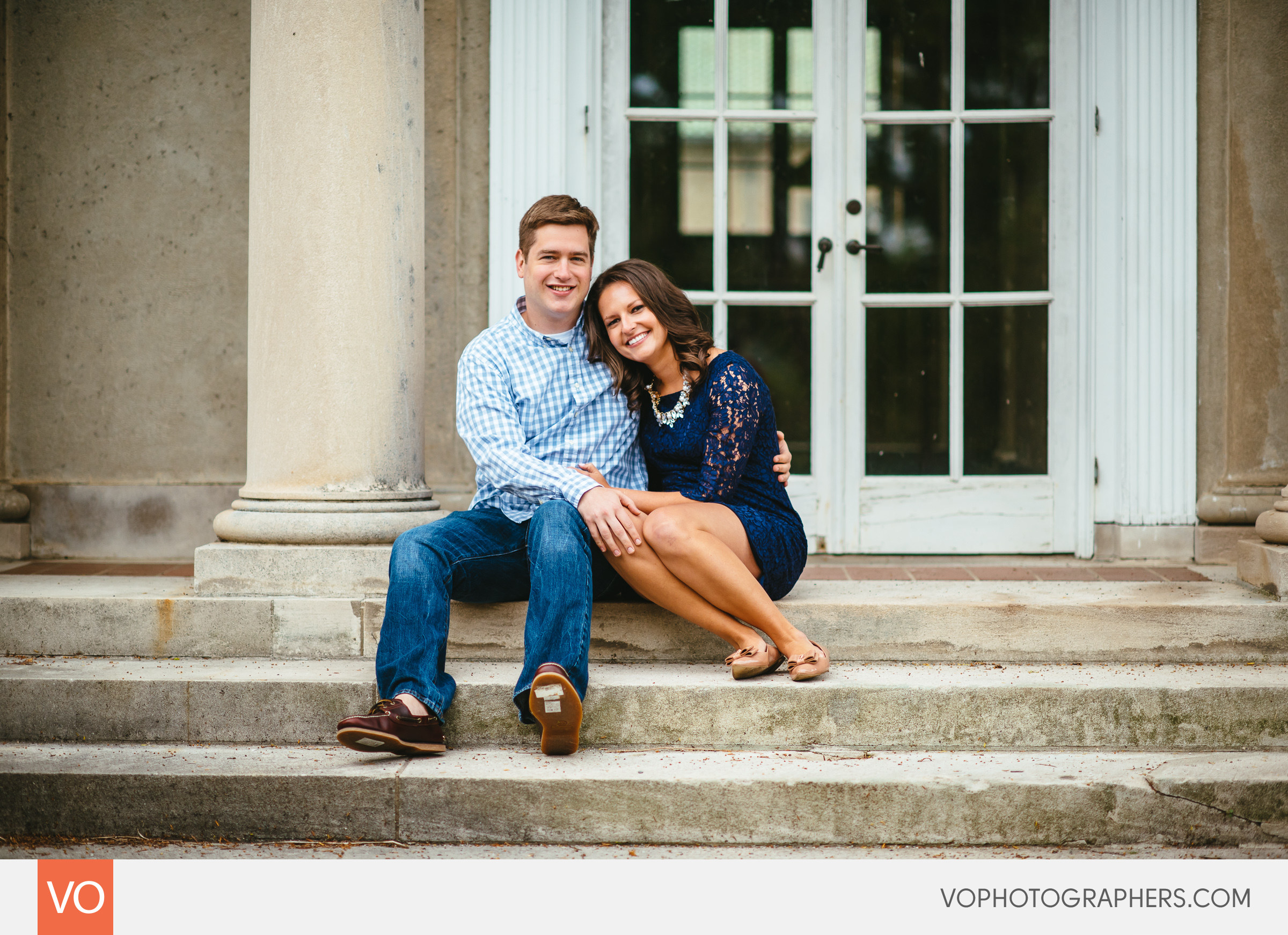 Harkness Eolia Mansion Engagement – Paulina + Jeff – photo 3