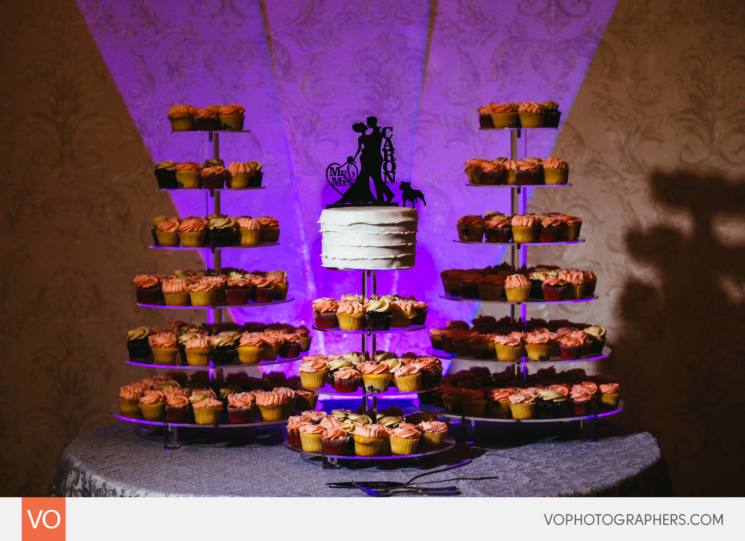 Cascade Wedding Cake