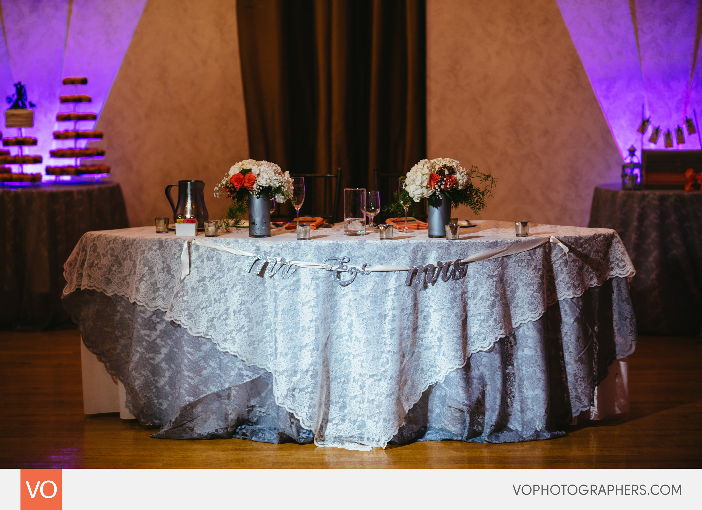 Cascade Sweetheart table