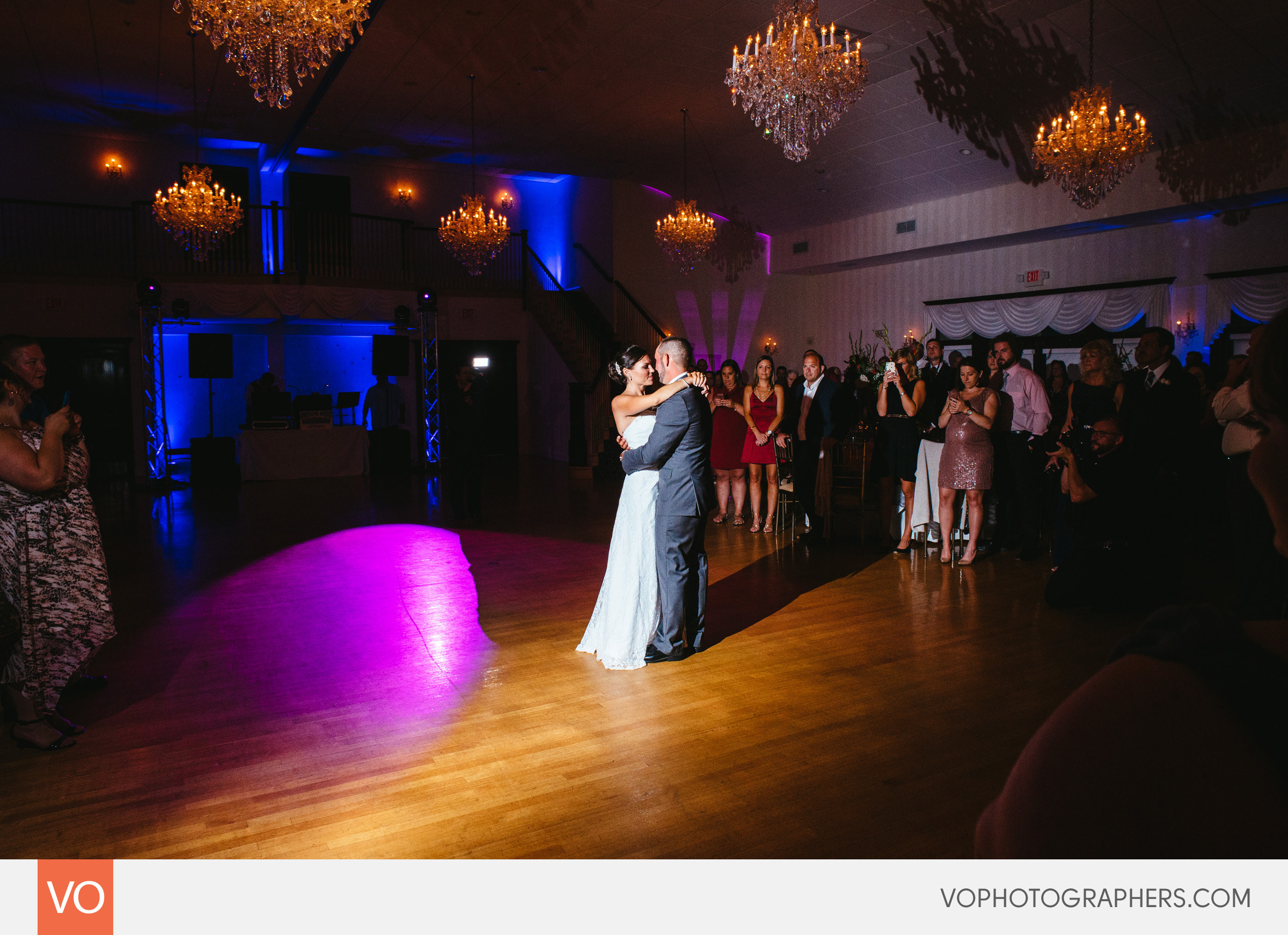 Cascade Wedding Hamden First Dance