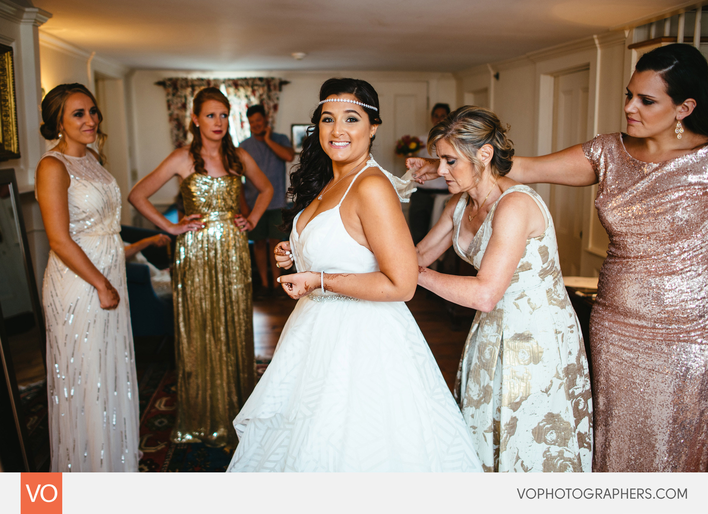 Bride Getting Ready
