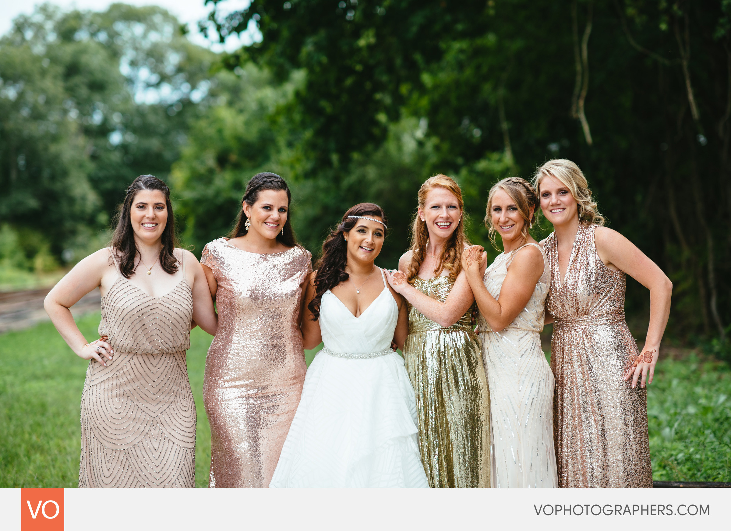 Bridesmaids Portrait - Lace Factory