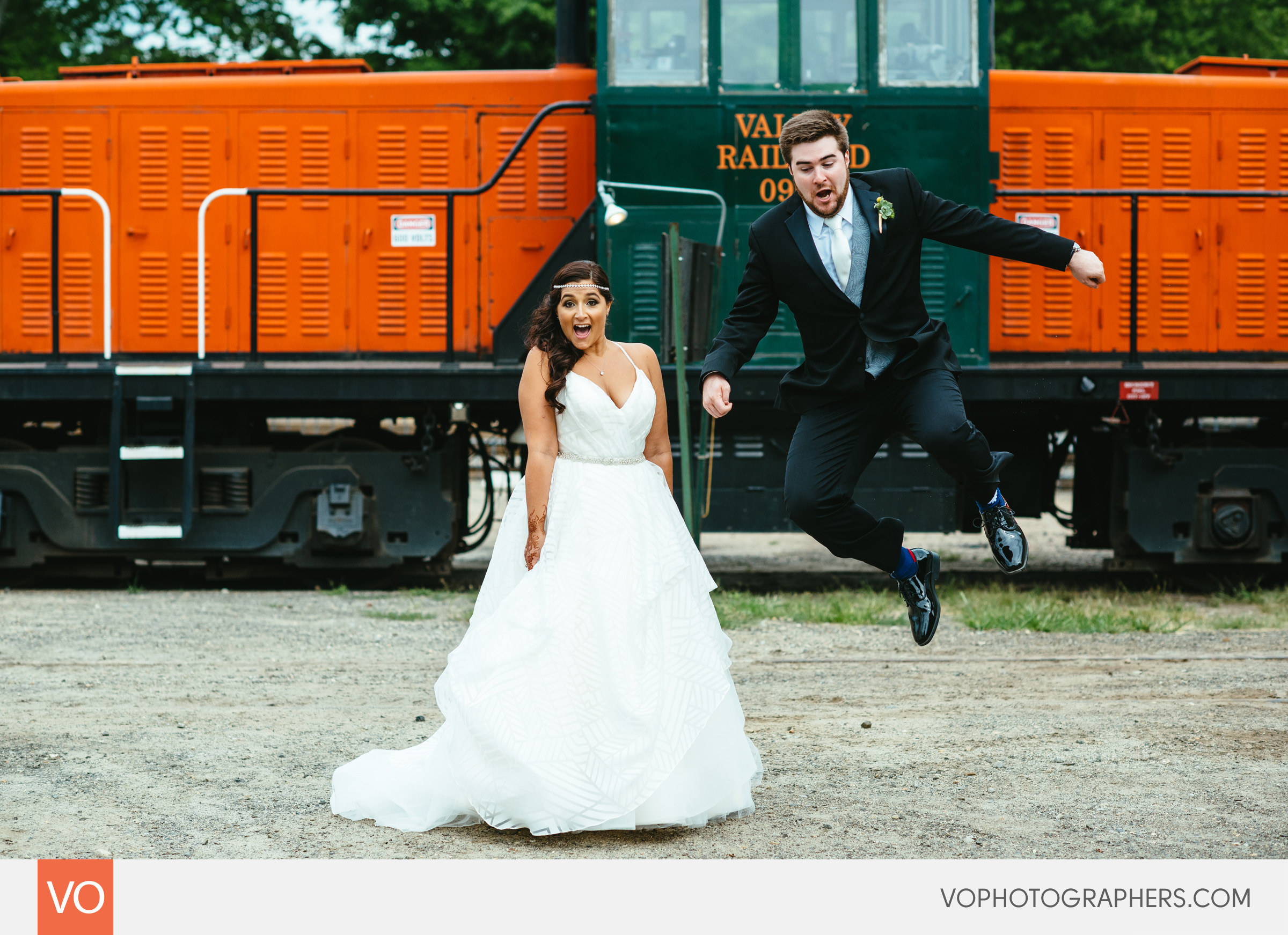 Groom Jumping