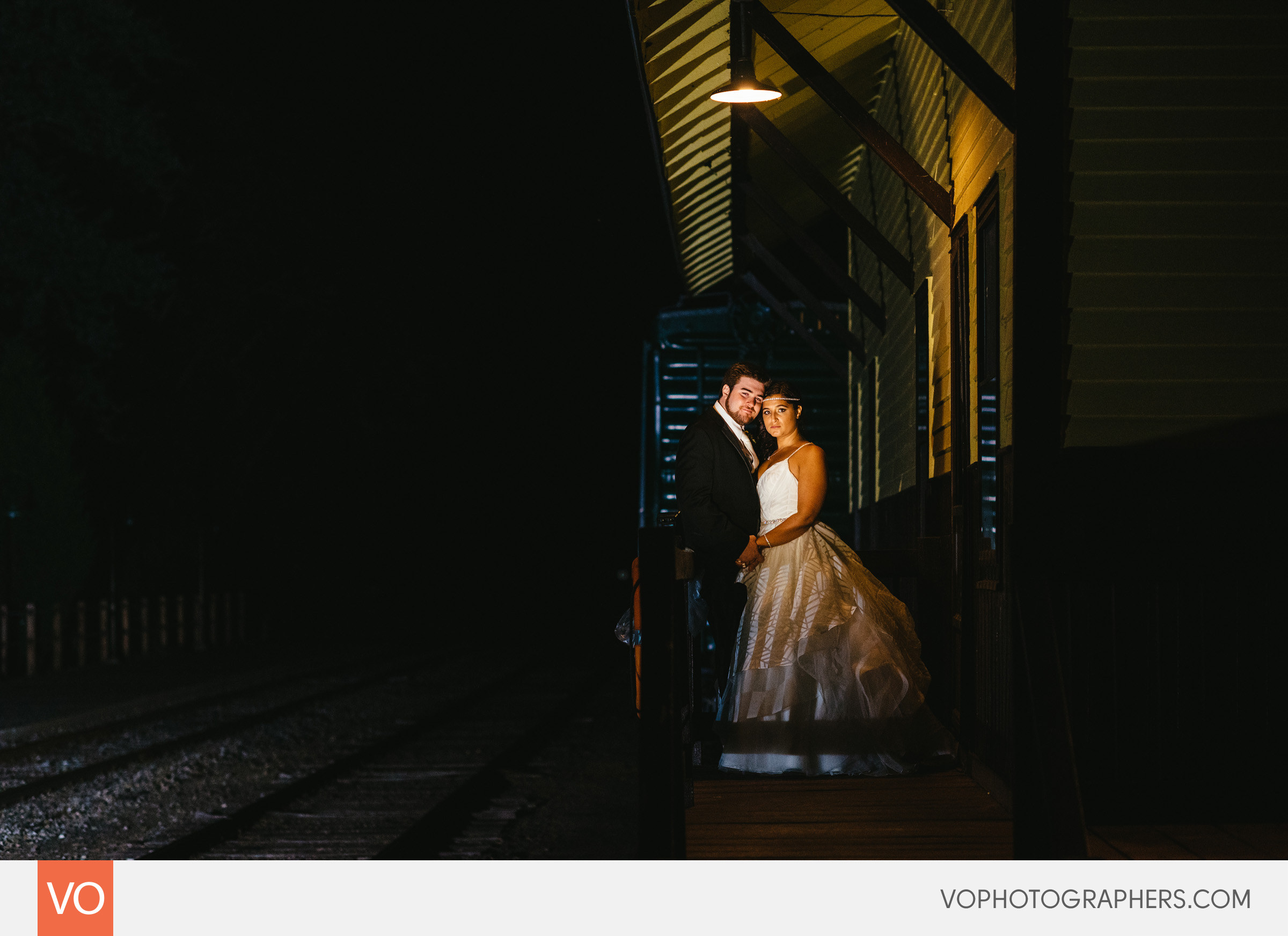 Lace Factory CT Wedding -Night portraits