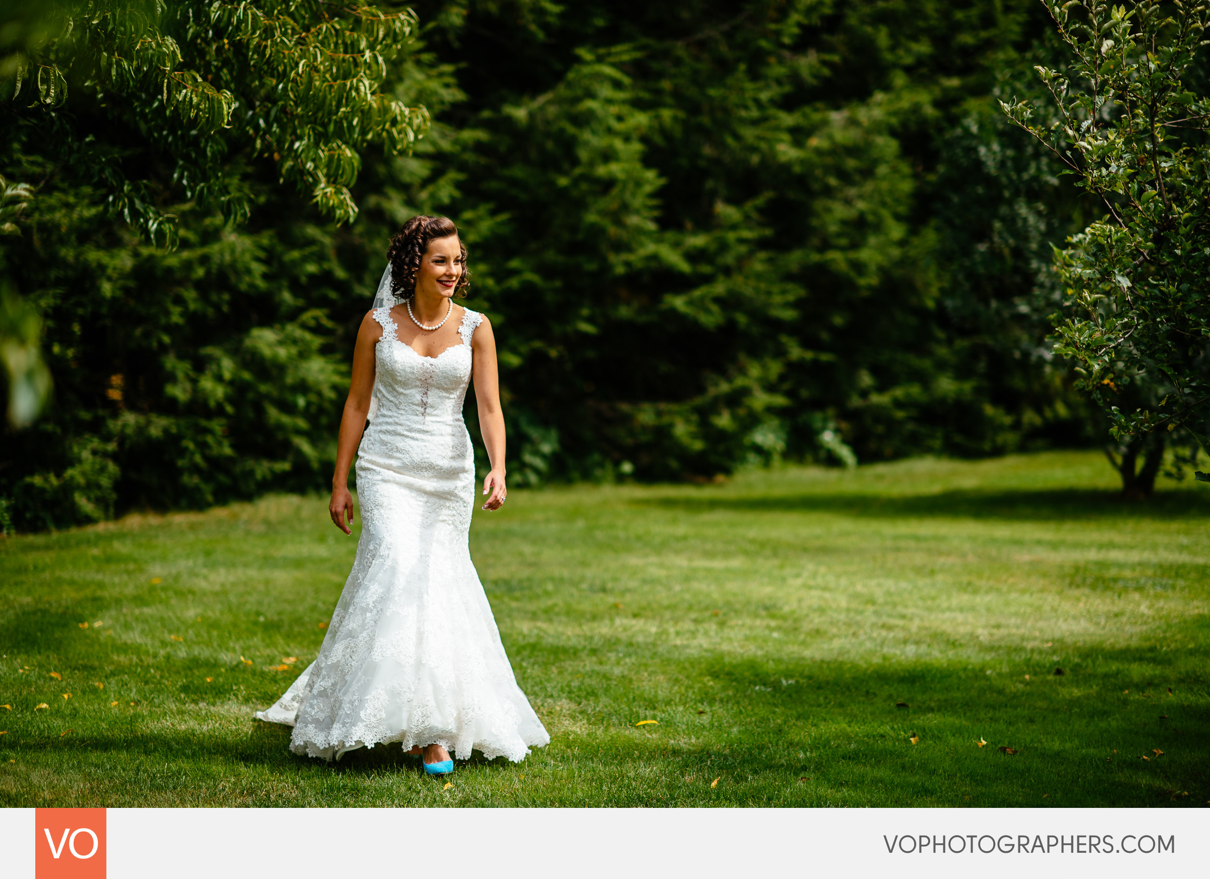 Bride Walking