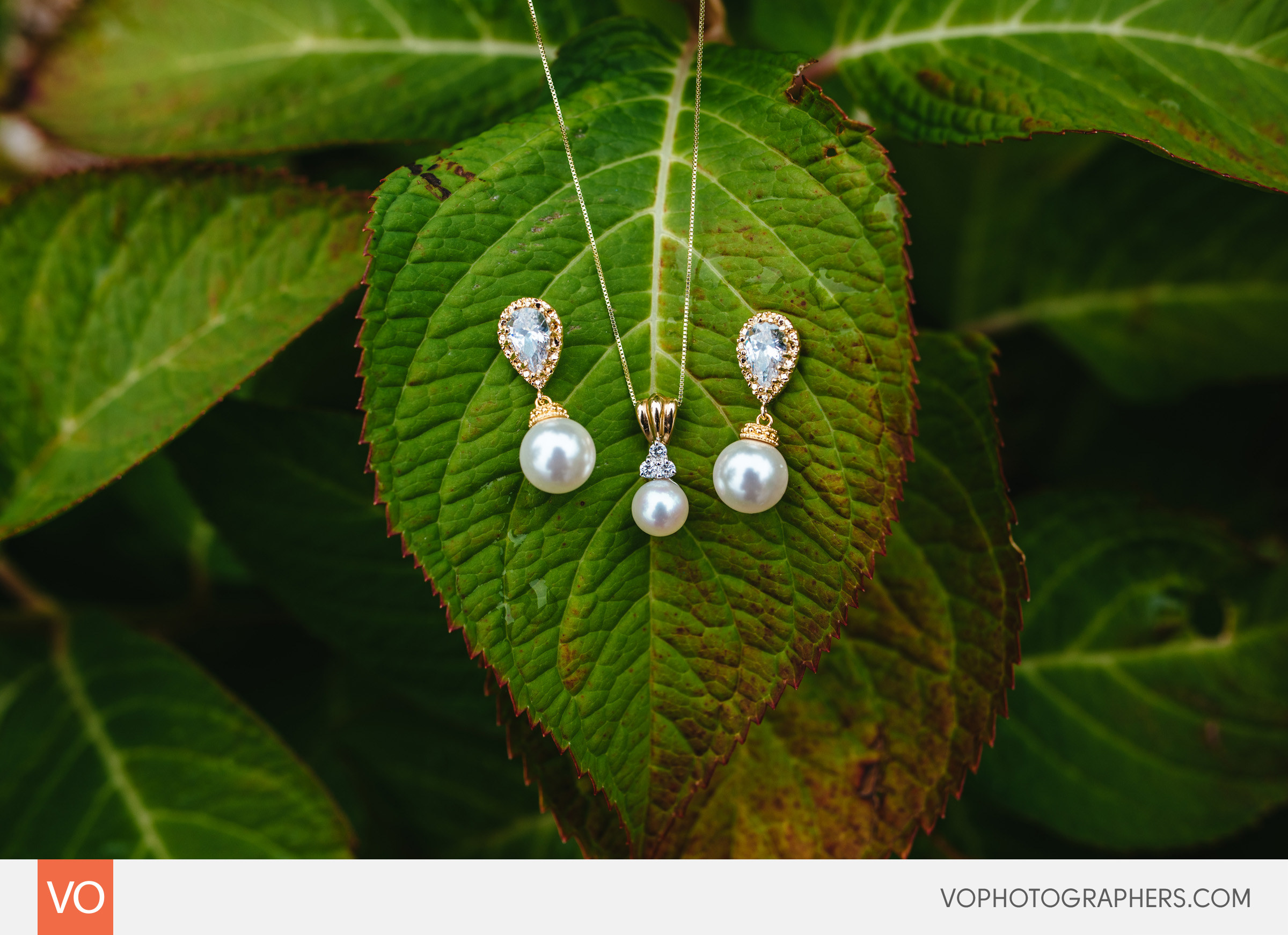 Glen Island Harbour Club Wedding | Pearl Jewelry