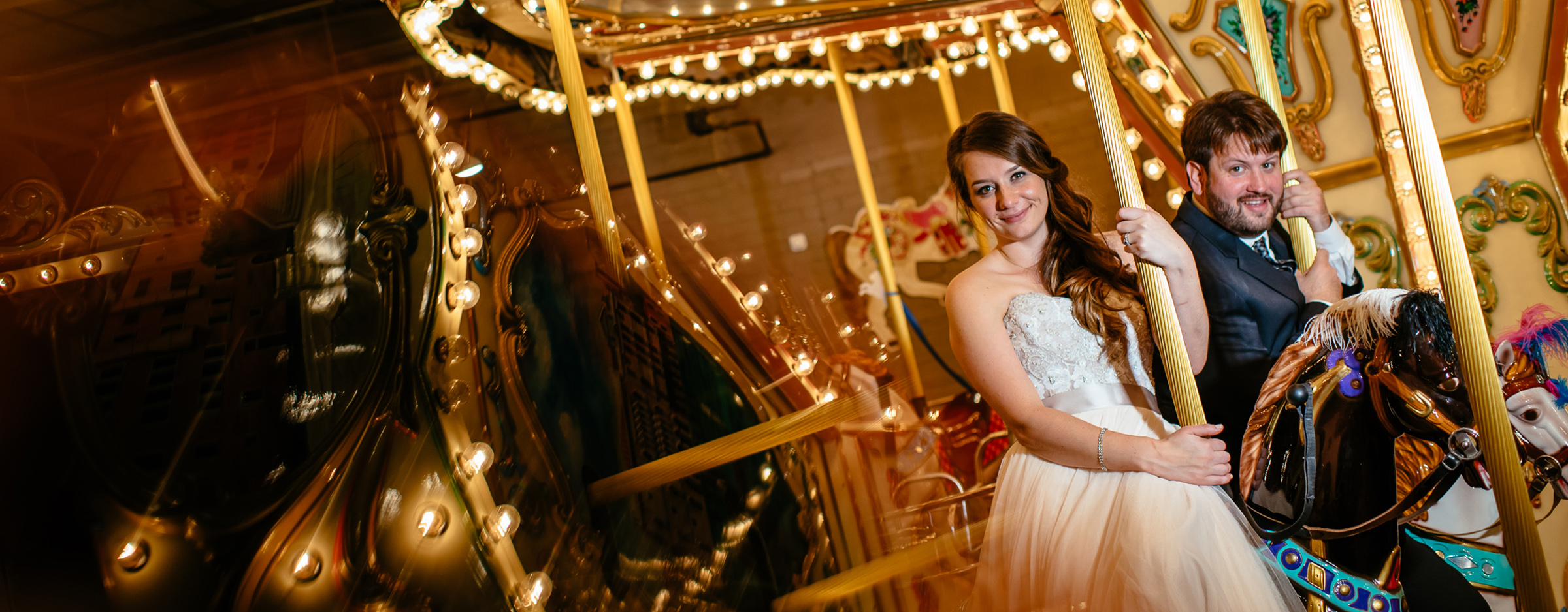 The New England Carousel Museum Wedding – Rachel + Peter – photo 1