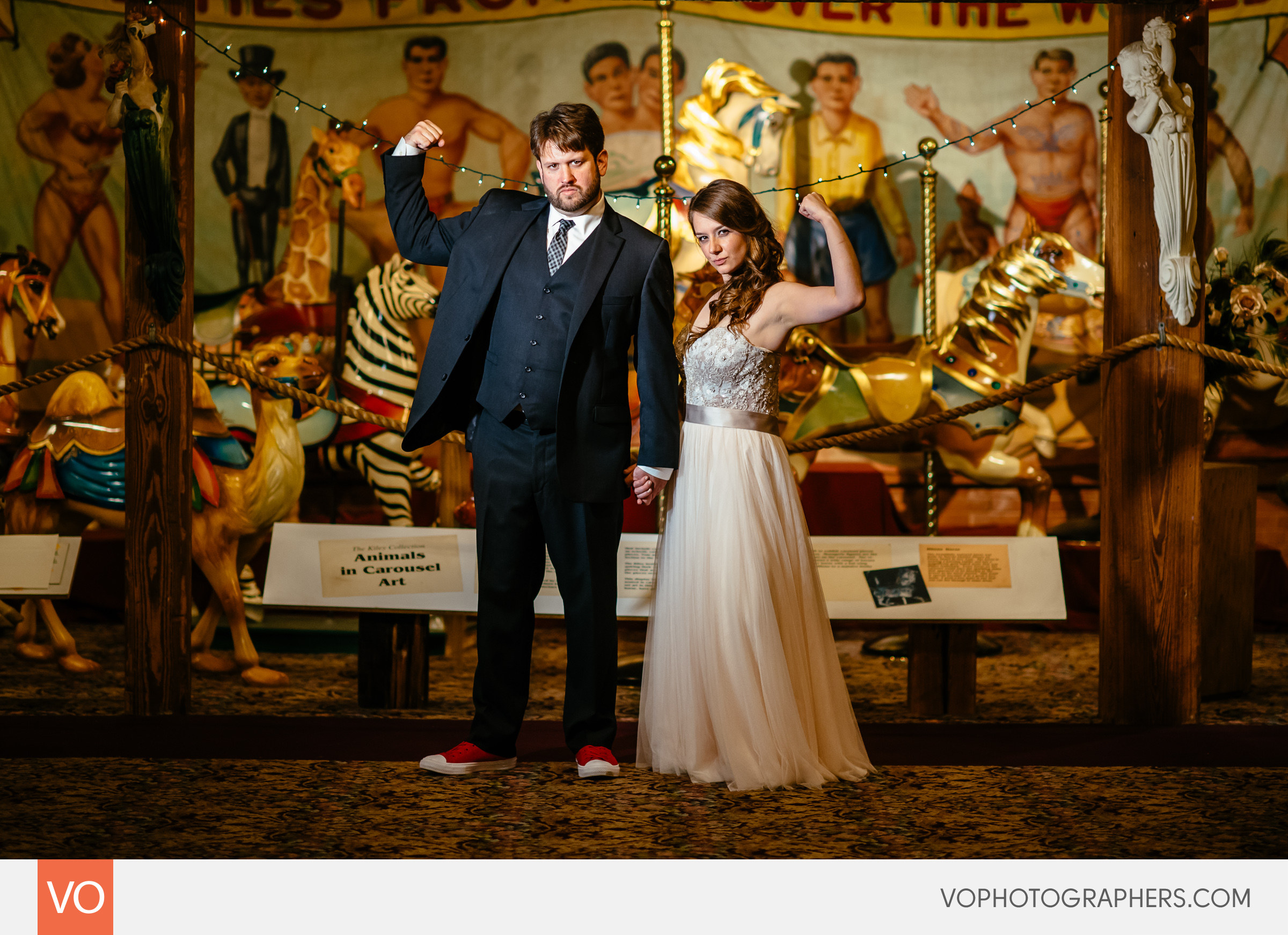 The New England Carousel Museum Wedding – Rachel + Peter – photo 34