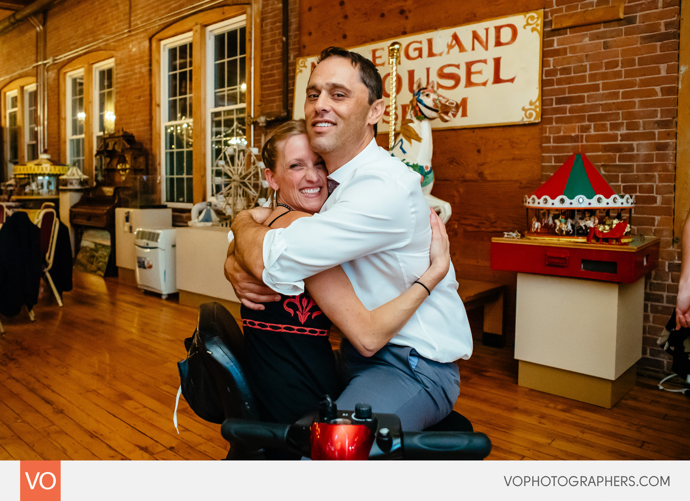 The New England Carousel Museum Wedding – Rachel + Peter – photo 44