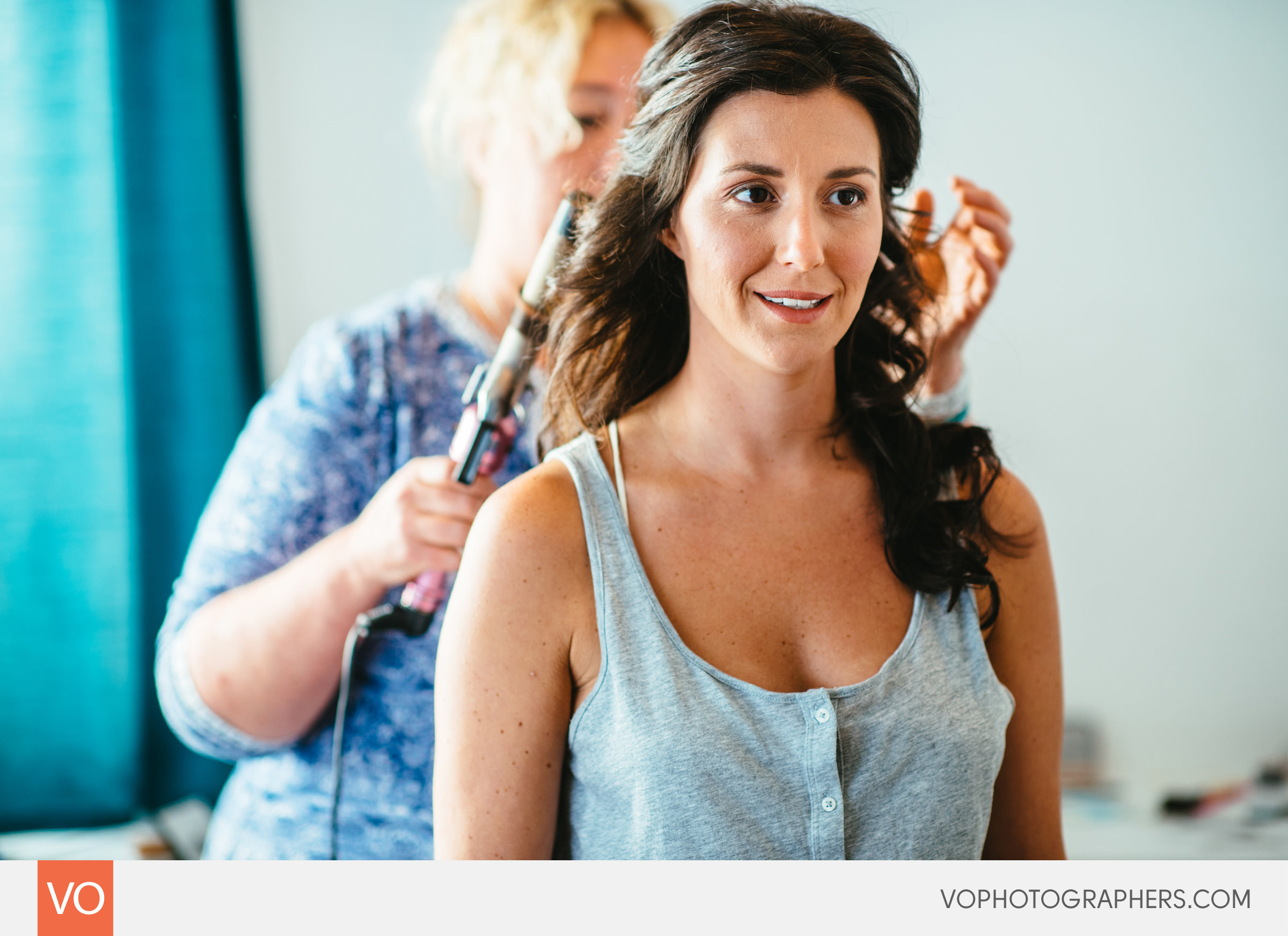 Bride Getting Ready - Mexico Destination Wedding Photography