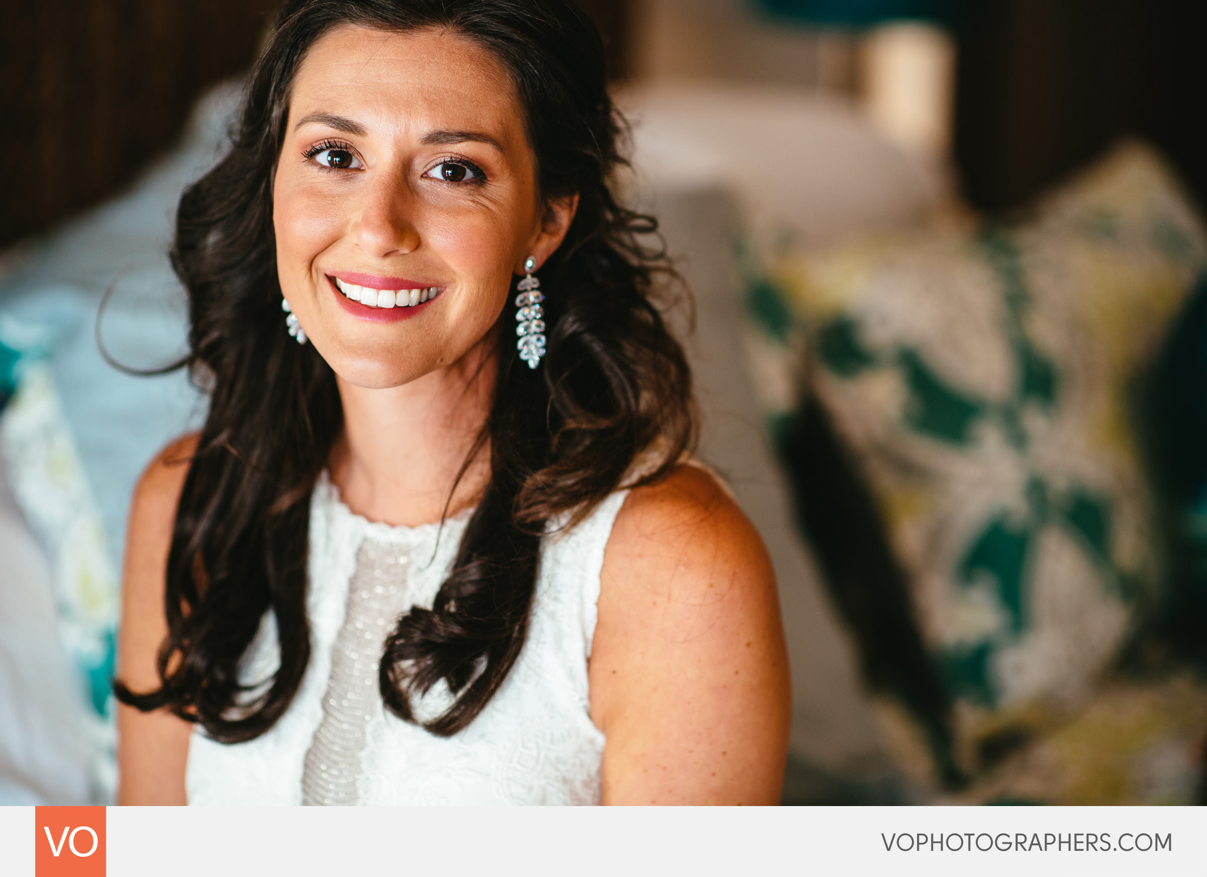 Bride Getting Ready - Mexico Destination Wedding Photography