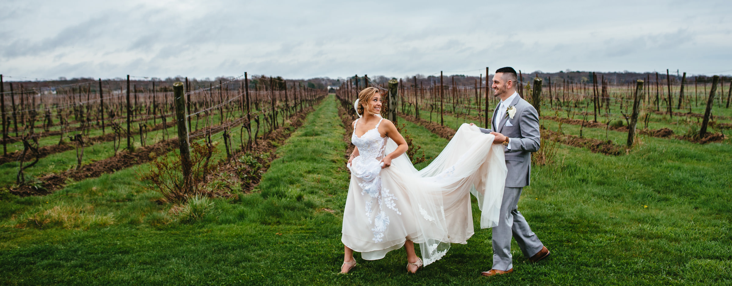 Saltwater Farm Vineyard Wedding – Alanna + Justin – photo 1