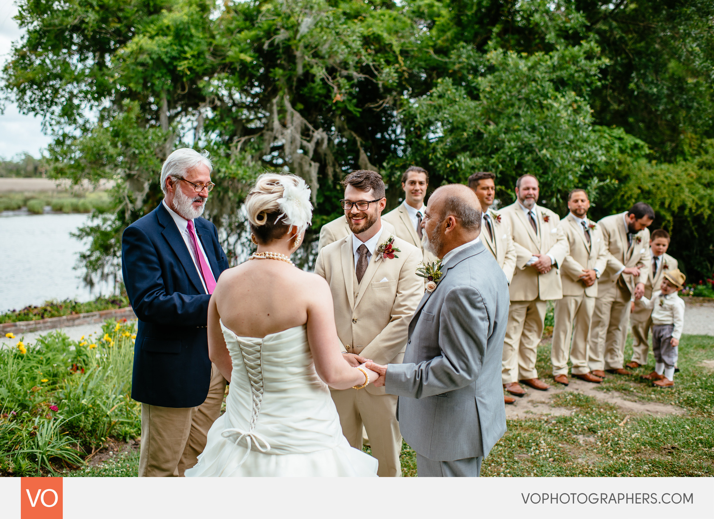 Magnolia Plantation South Carolina Wedding