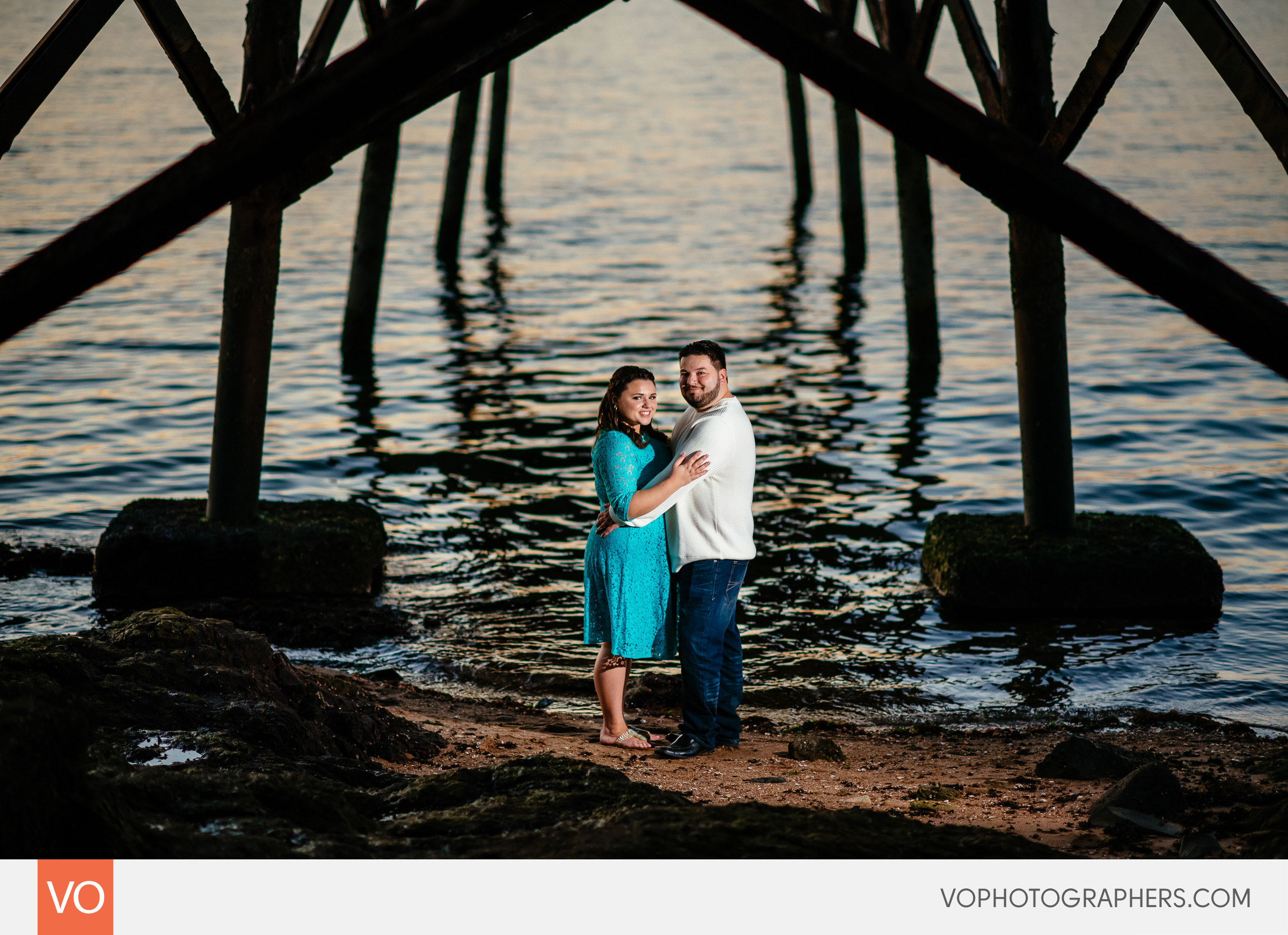 Lighthouse Point Park Engagement