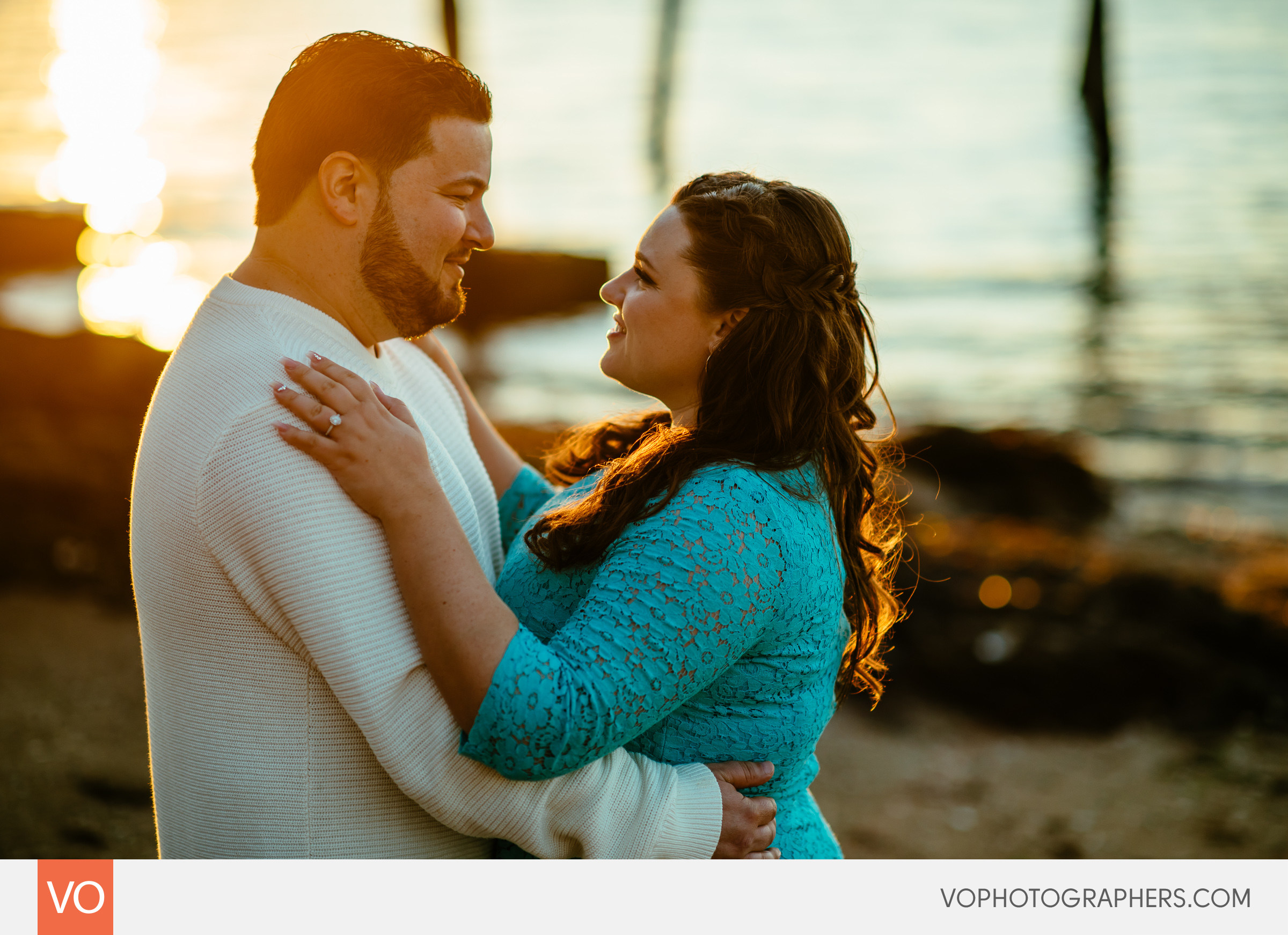 Lighthouse Point Park Engagement