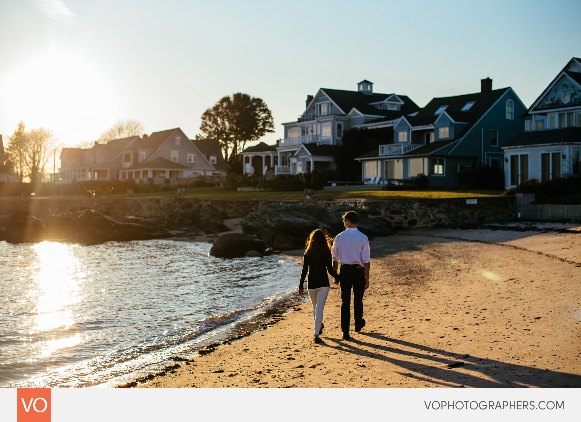 Anchor Beach Milford Engagement