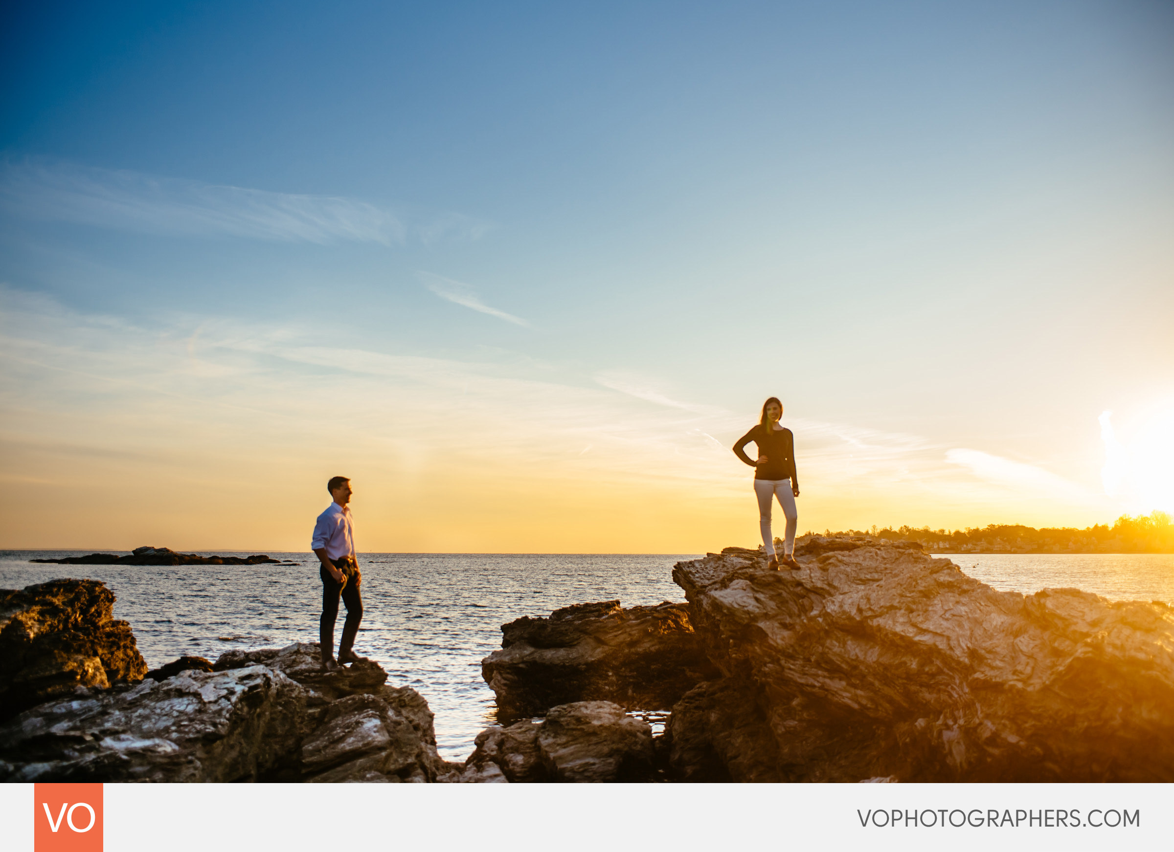 Anchor Beach Milford Engagement
