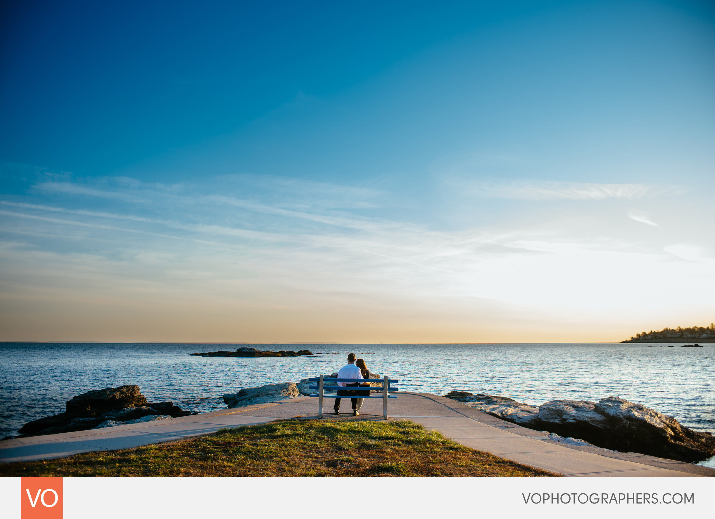 Anchor Beach Milford Engagement
