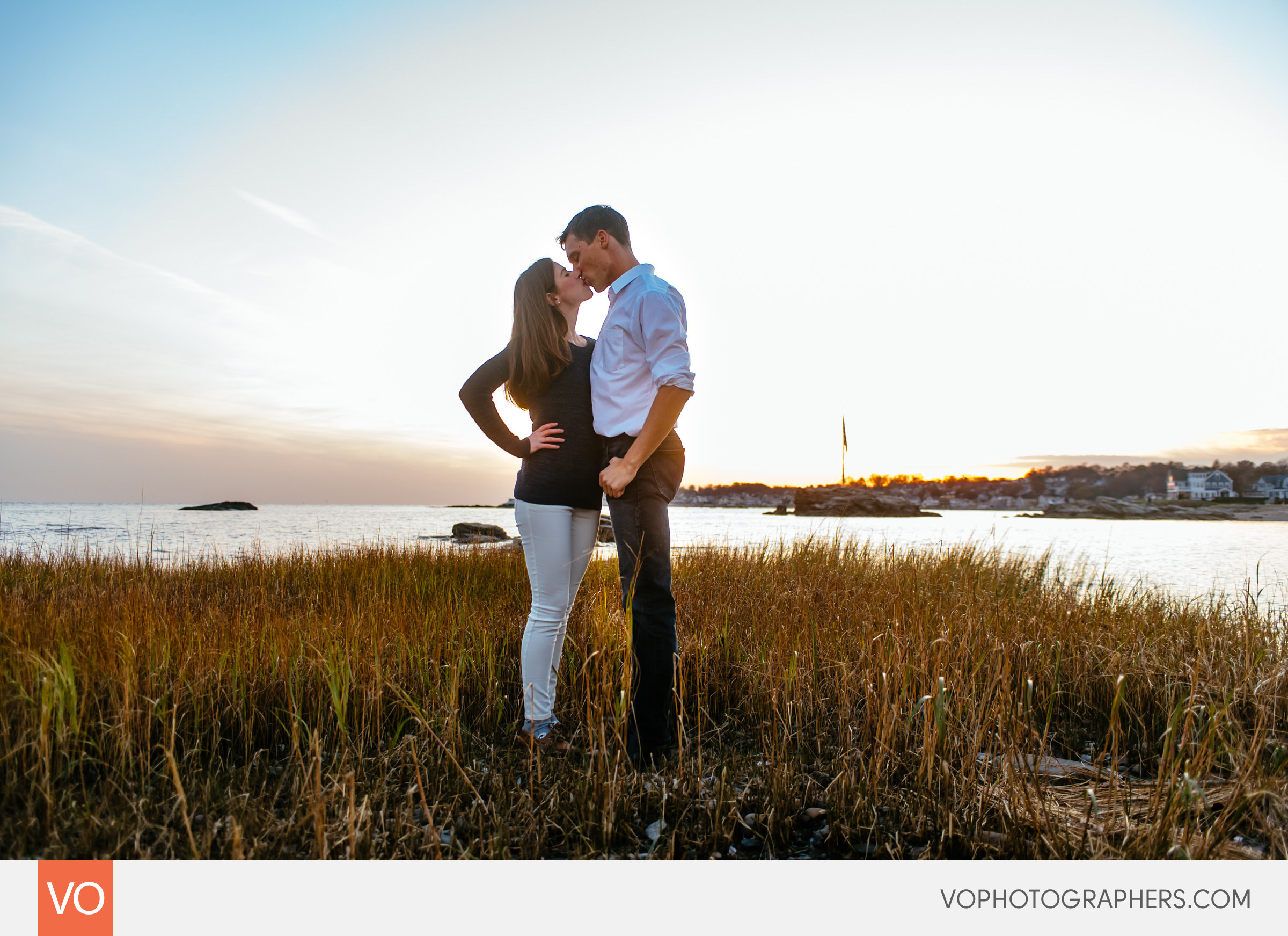 Anchor Beach Milford Engagement